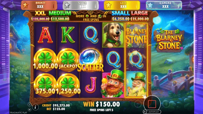 The Blarney Stone - bonusa rulete Jackpot Reveal